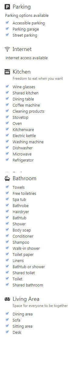 Amenities Part 1